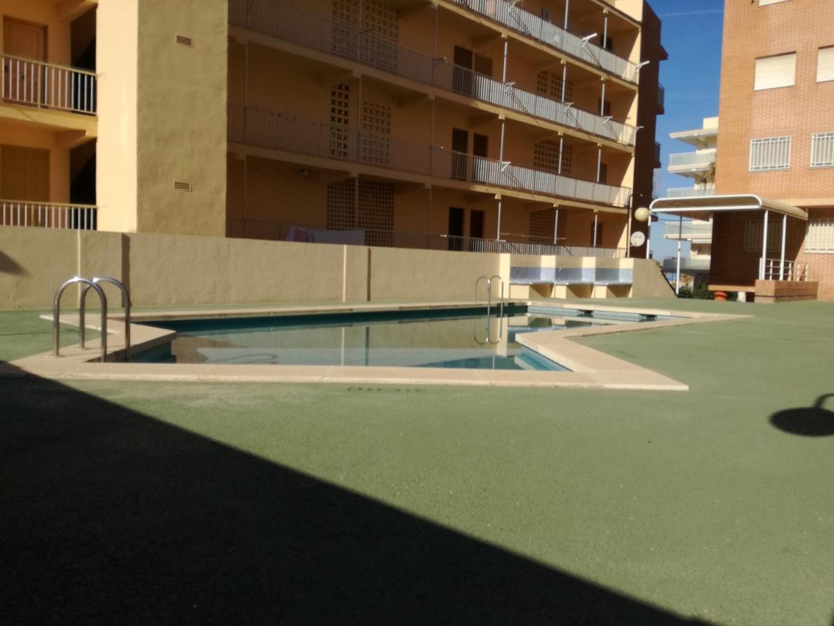 Apartamento Con Gran Terraza, Piscina Y Con Vistas Al Mar, A Solo 50 M De La Playa 다이무스 외부 사진