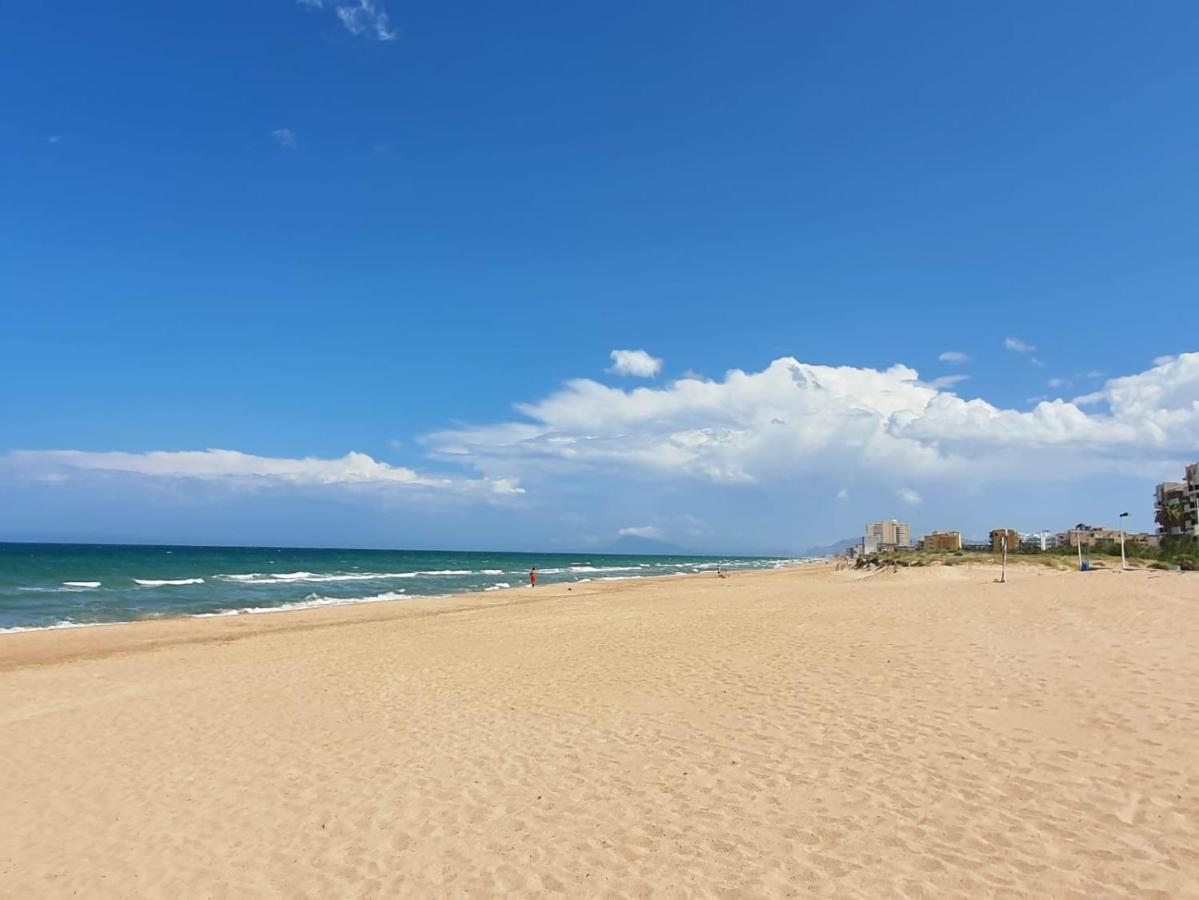 Apartamento Con Gran Terraza, Piscina Y Con Vistas Al Mar, A Solo 50 M De La Playa 다이무스 외부 사진