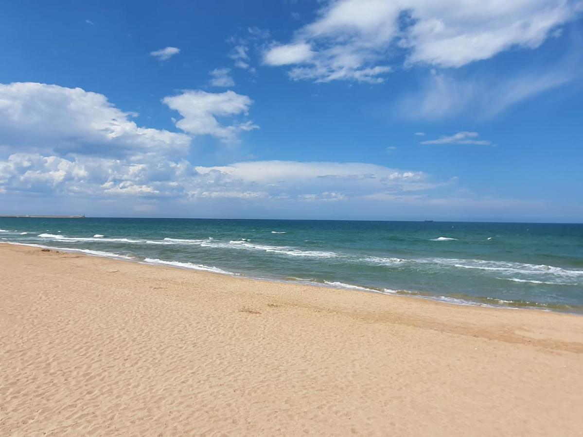 Apartamento Con Gran Terraza, Piscina Y Con Vistas Al Mar, A Solo 50 M De La Playa 다이무스 외부 사진